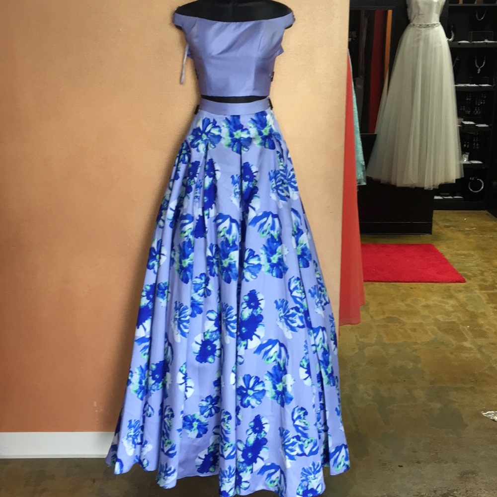 Two Piece Prom Dress by Alyce Paris
